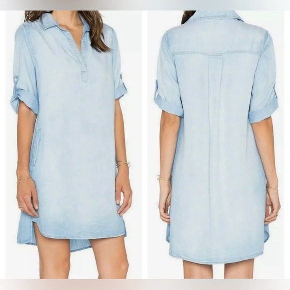 Velvet Heart Dresses & Skirts - NWOT VELVET HEART Acid wash shirt dress